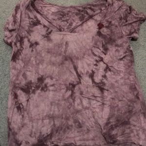 Purple Tie Dye Shirt